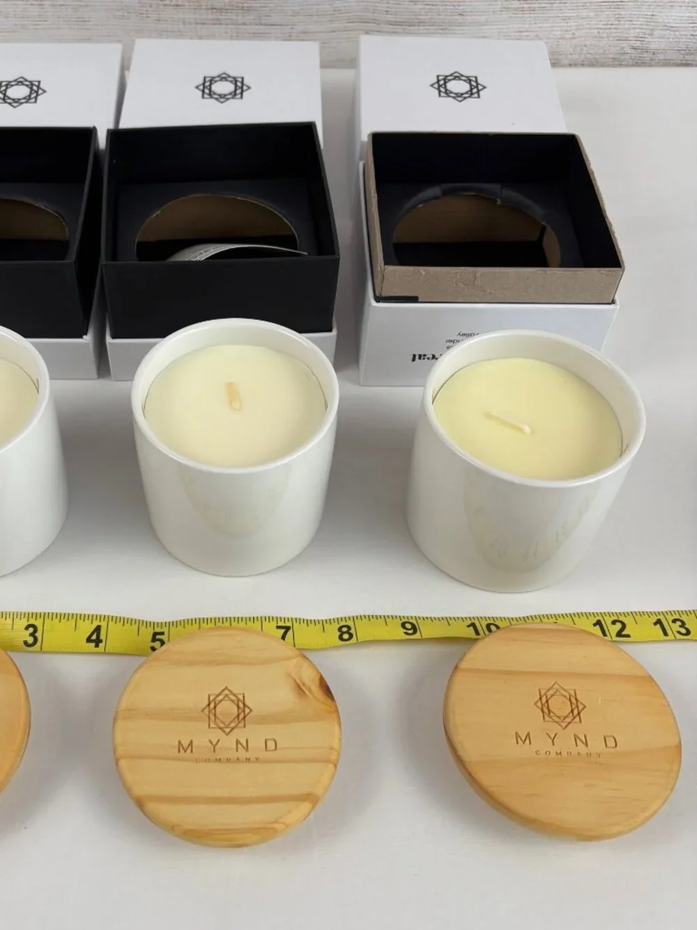 Aromatherapy Candles MYND Company Grapefruit Bellini, Weekend Retreat (Lot of 3)